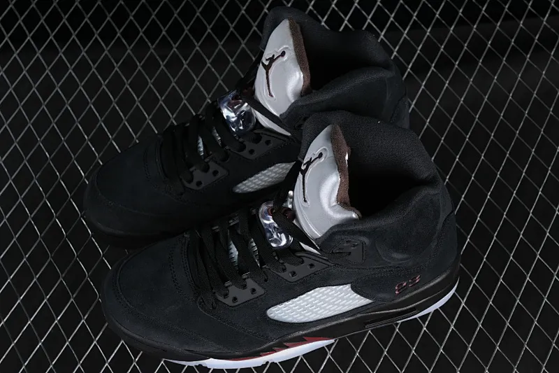 All categories Air Jordan Jordan series basketball shoes Air Jordan 5 A Ma Maniére x Air Jordan 5 "Black" AJ5 Joe 5 suede black FD1330-001
